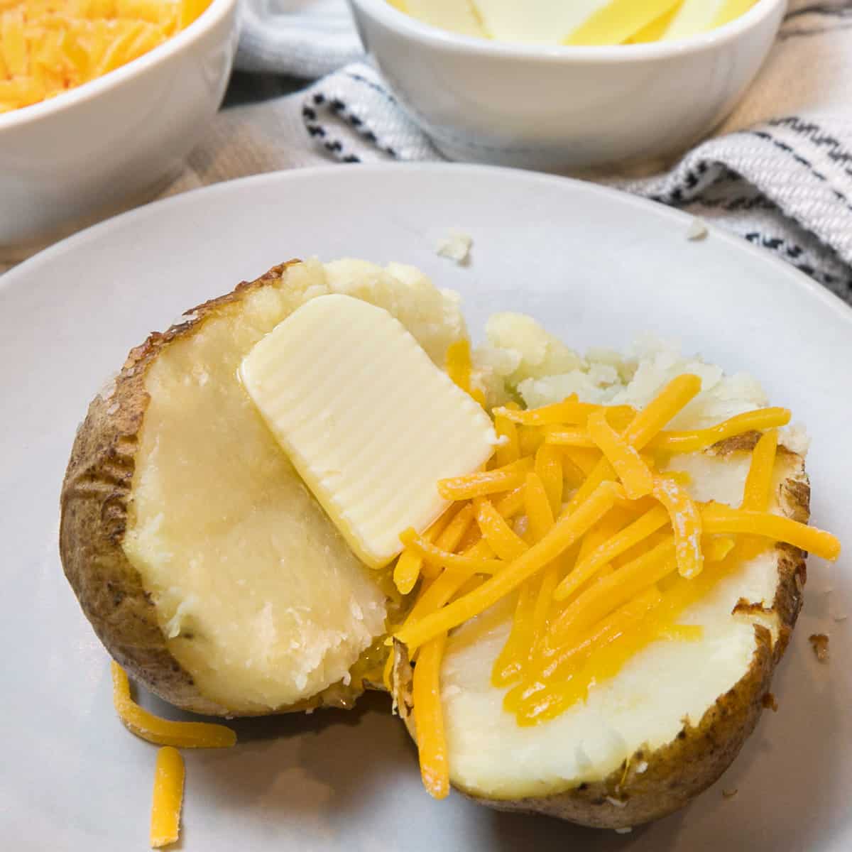 Air Fryer Baked Potatoes