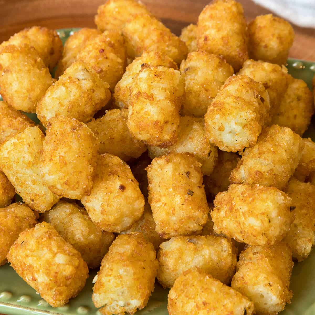 Frozen Air Fryer Tater Tots (Crispy)